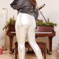 Hyperstretch Metallic Skinny Pants