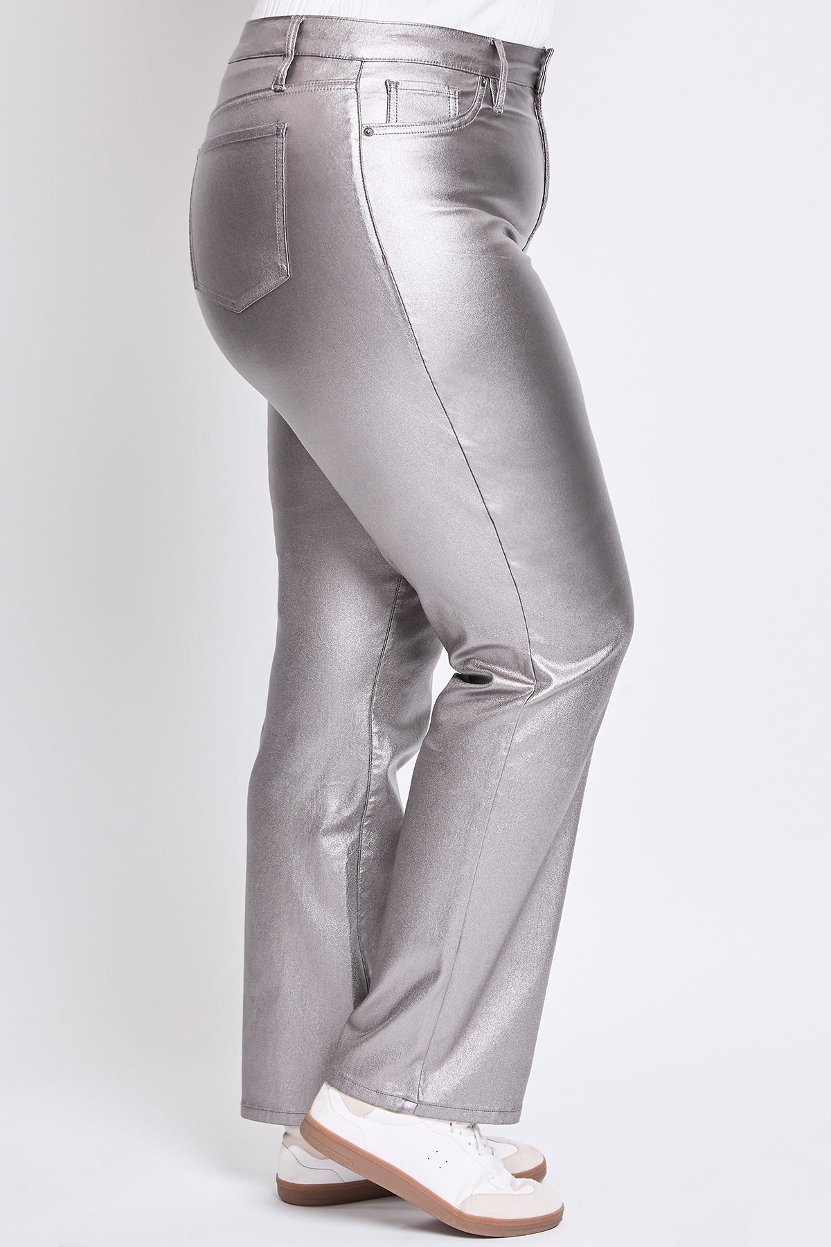 Hyperstretch Straight Leg Metallic Pant