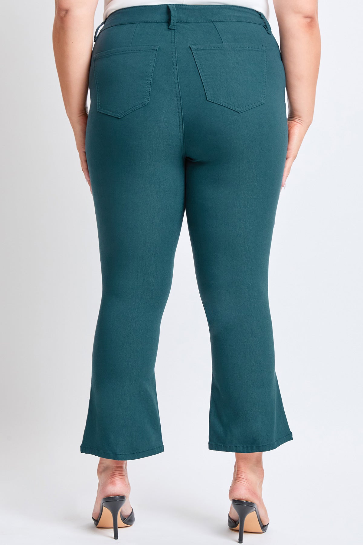 Hyperstretch Cropped Kick Flare Pants