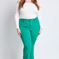 Hyperstretch Cropped Kick Flare Pants