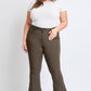 Hyperstretch Cropped Kick Flare Pants