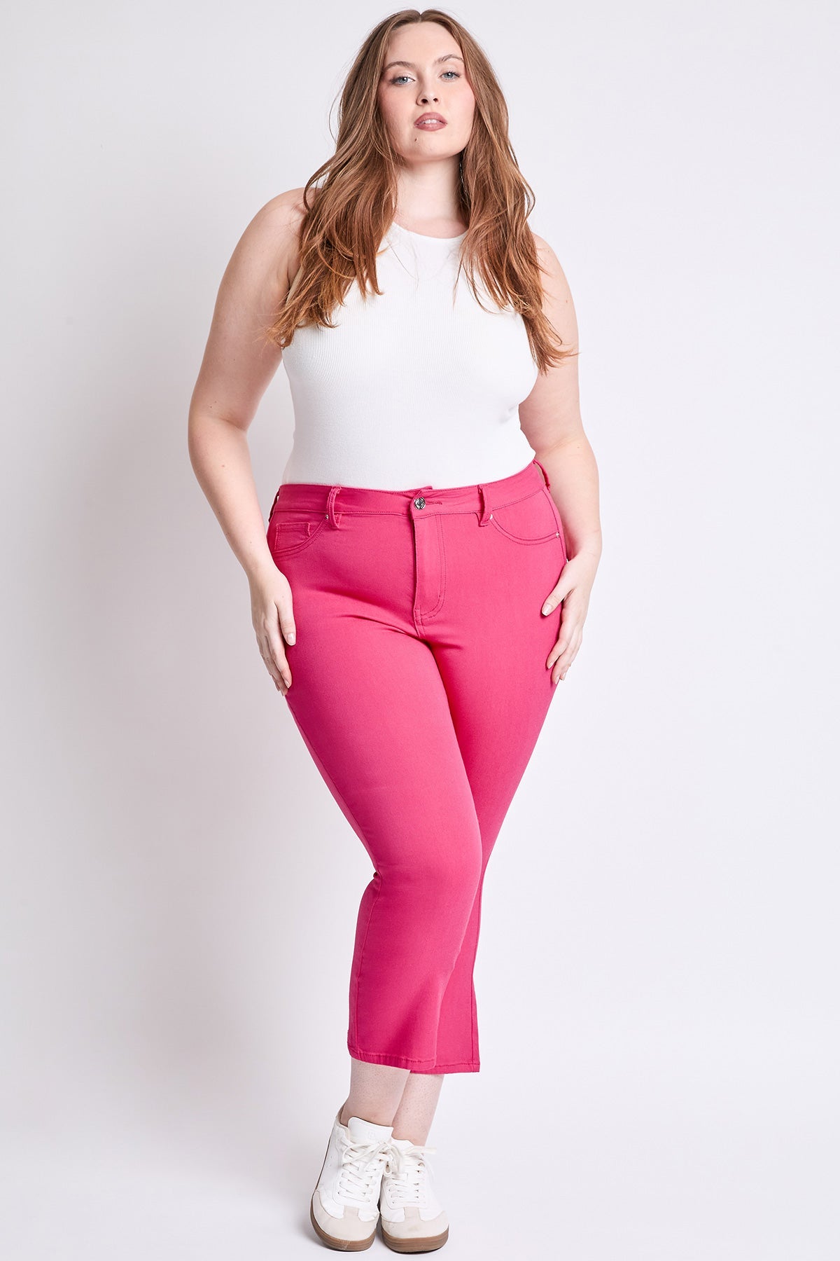 Hyperstretch Cropped Kick Flare Pants