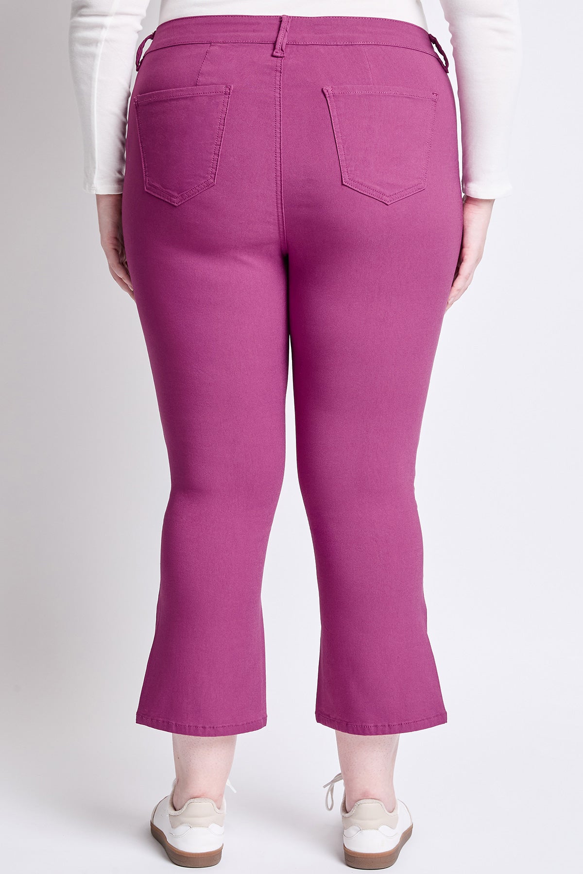 Hyperstretch Cropped Kick Flare Pants