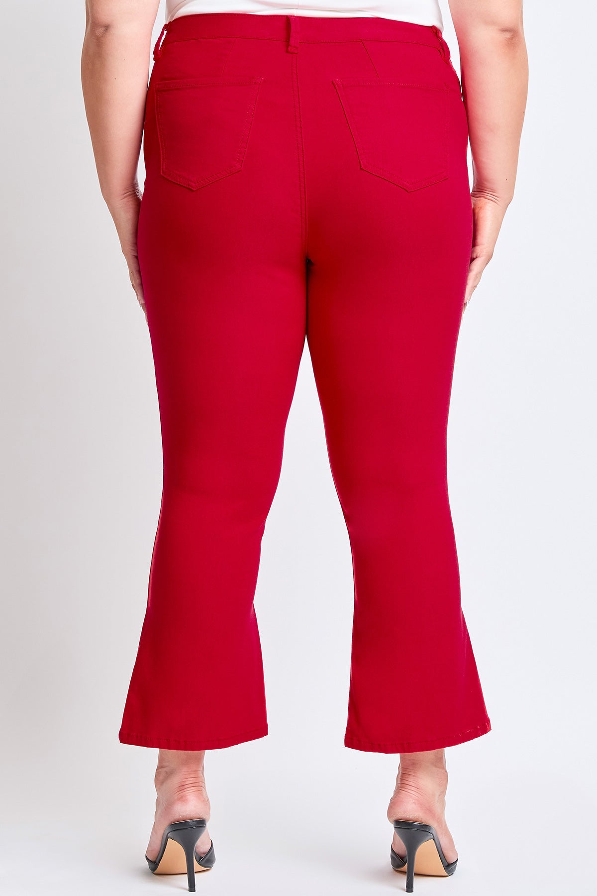 Hyperstretch Cropped Kick Flare Pants