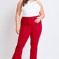 Hyperstretch Cropped Kick Flare Pants