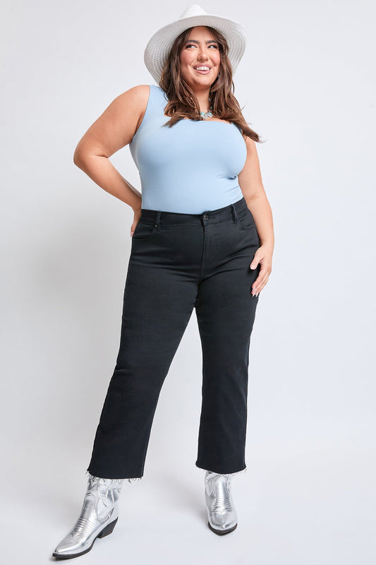Hyperstretch Cropped Wide Leg Pants