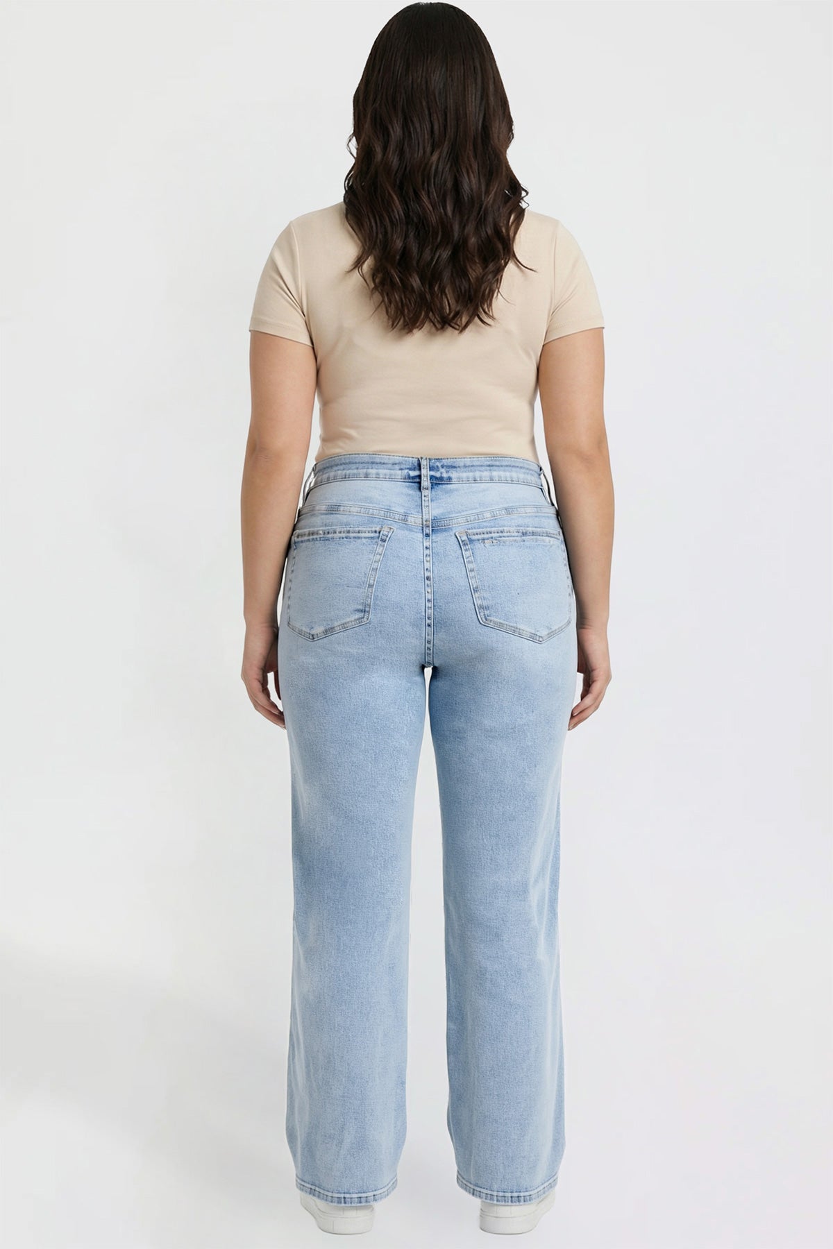 High Rise Wide Leg Jeans
