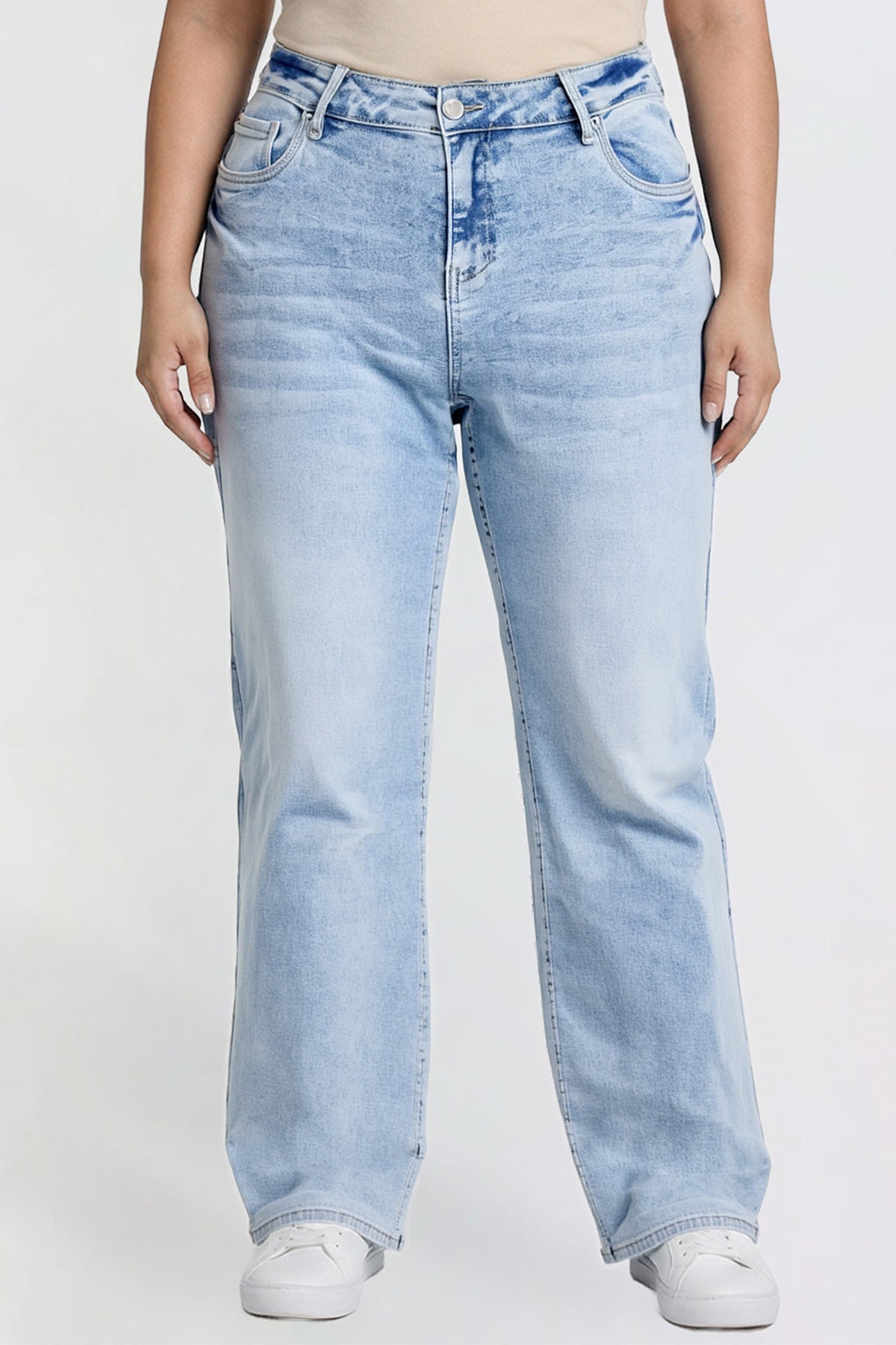 High Rise Wide Leg Jeans