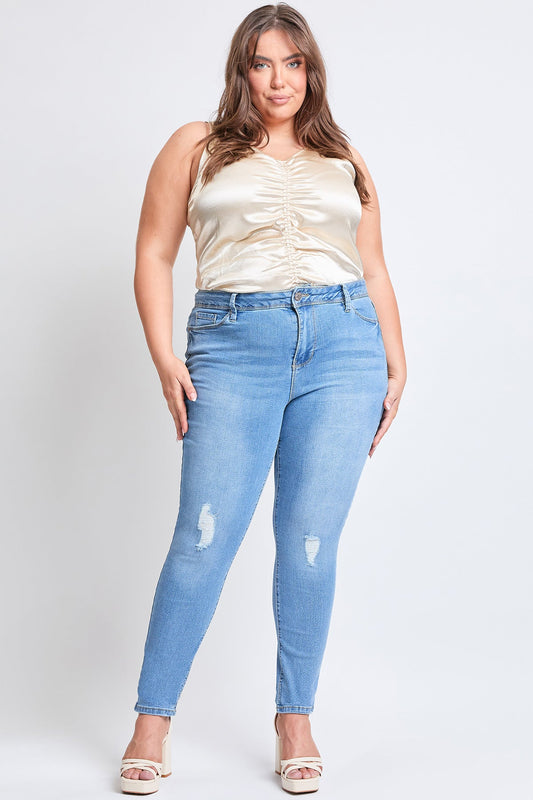 Essential Sustainable Distressed Skinny Jeans