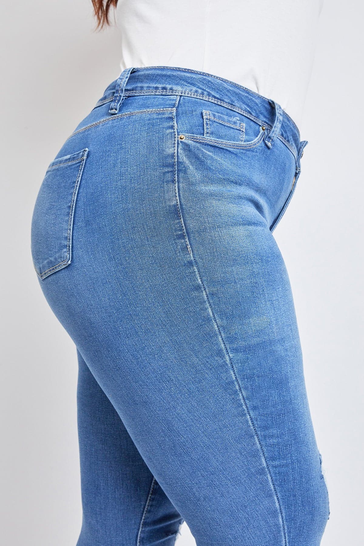 Essential Sustainable Distressed Skinny Jeans
