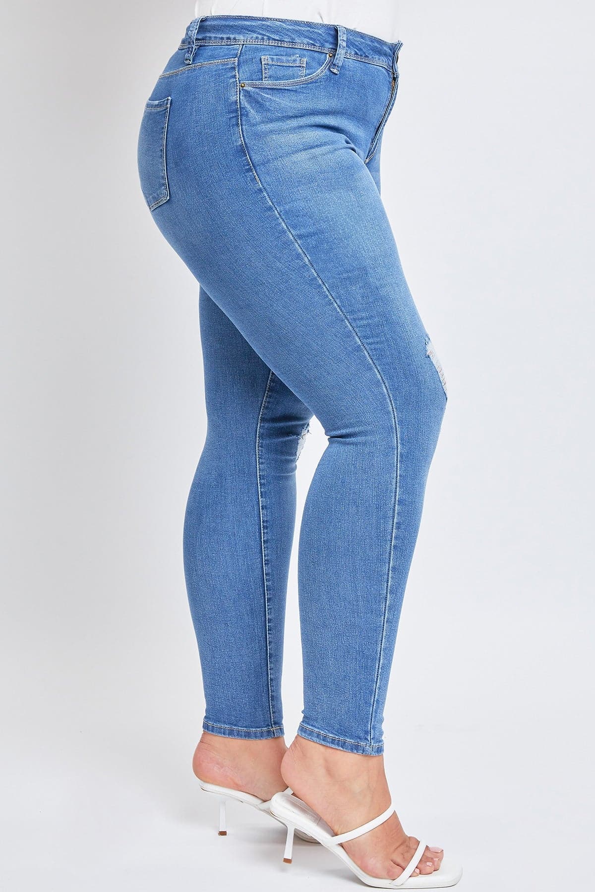 Essential Sustainable Distressed Skinny Jeans