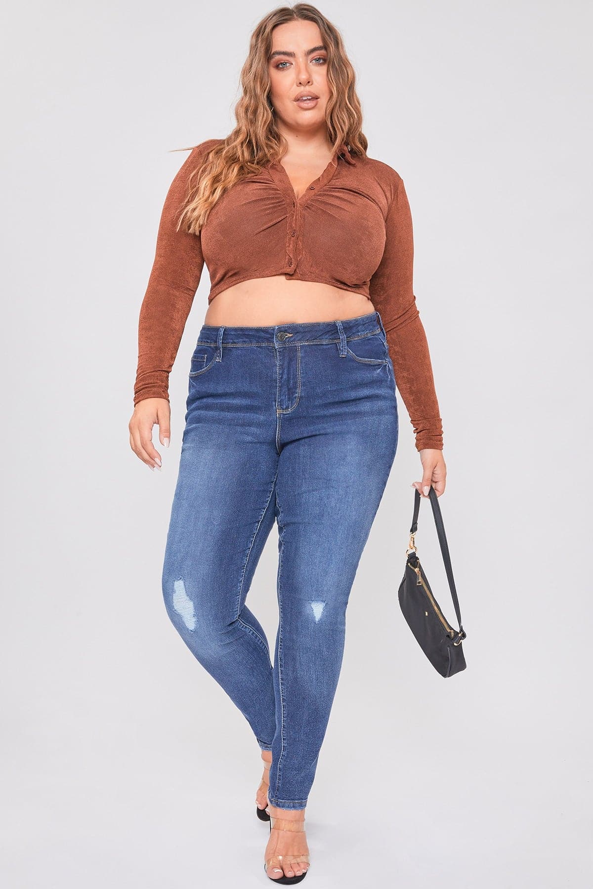 Essential Sustainable Distressed Skinny Jeans