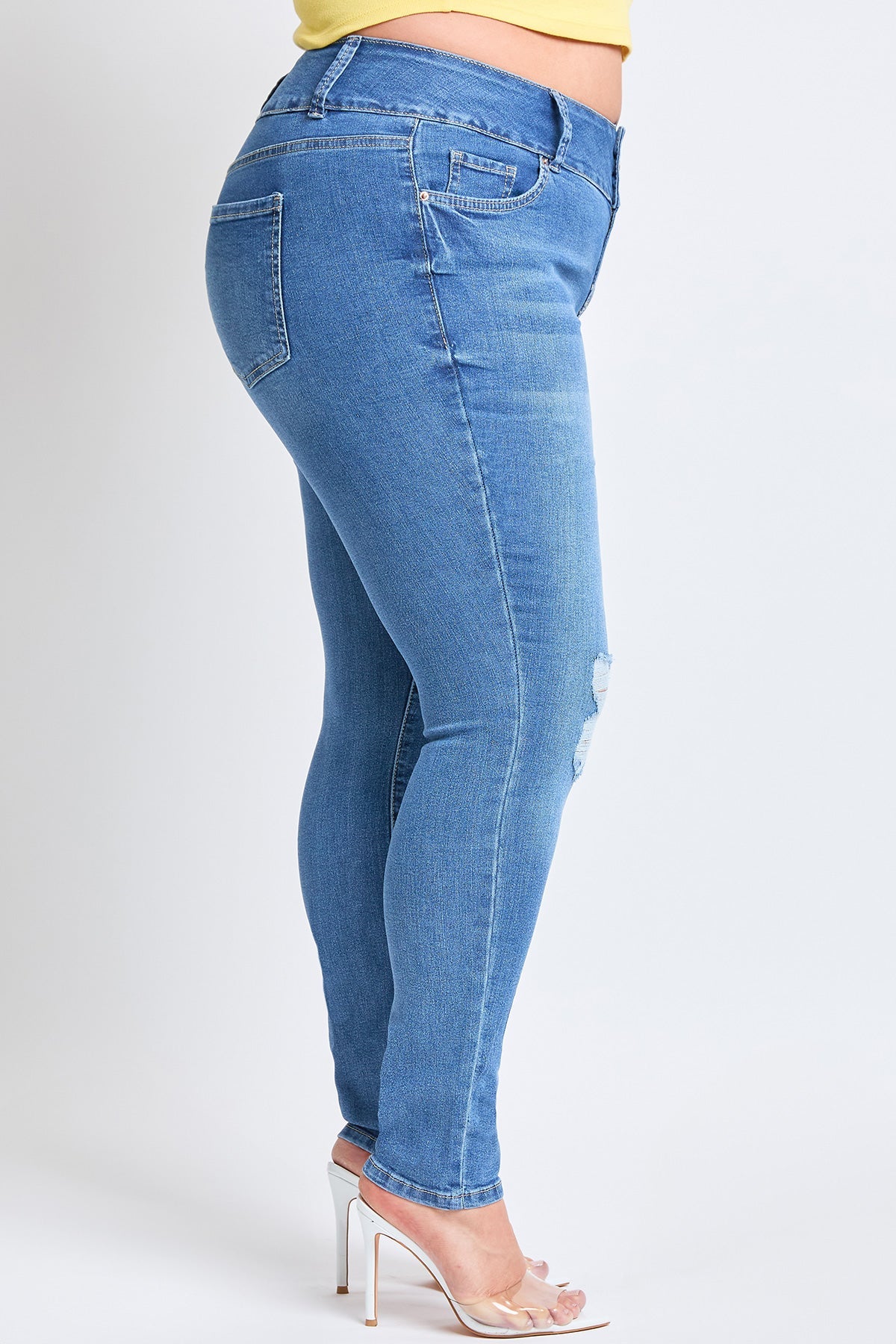 Essential Sustainable Distressed Skinny Jeans