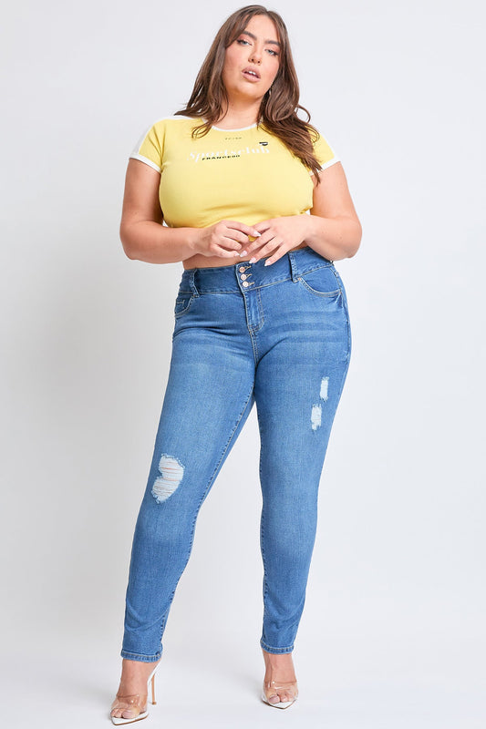Essential Sustainable Distressed Skinny Jeans