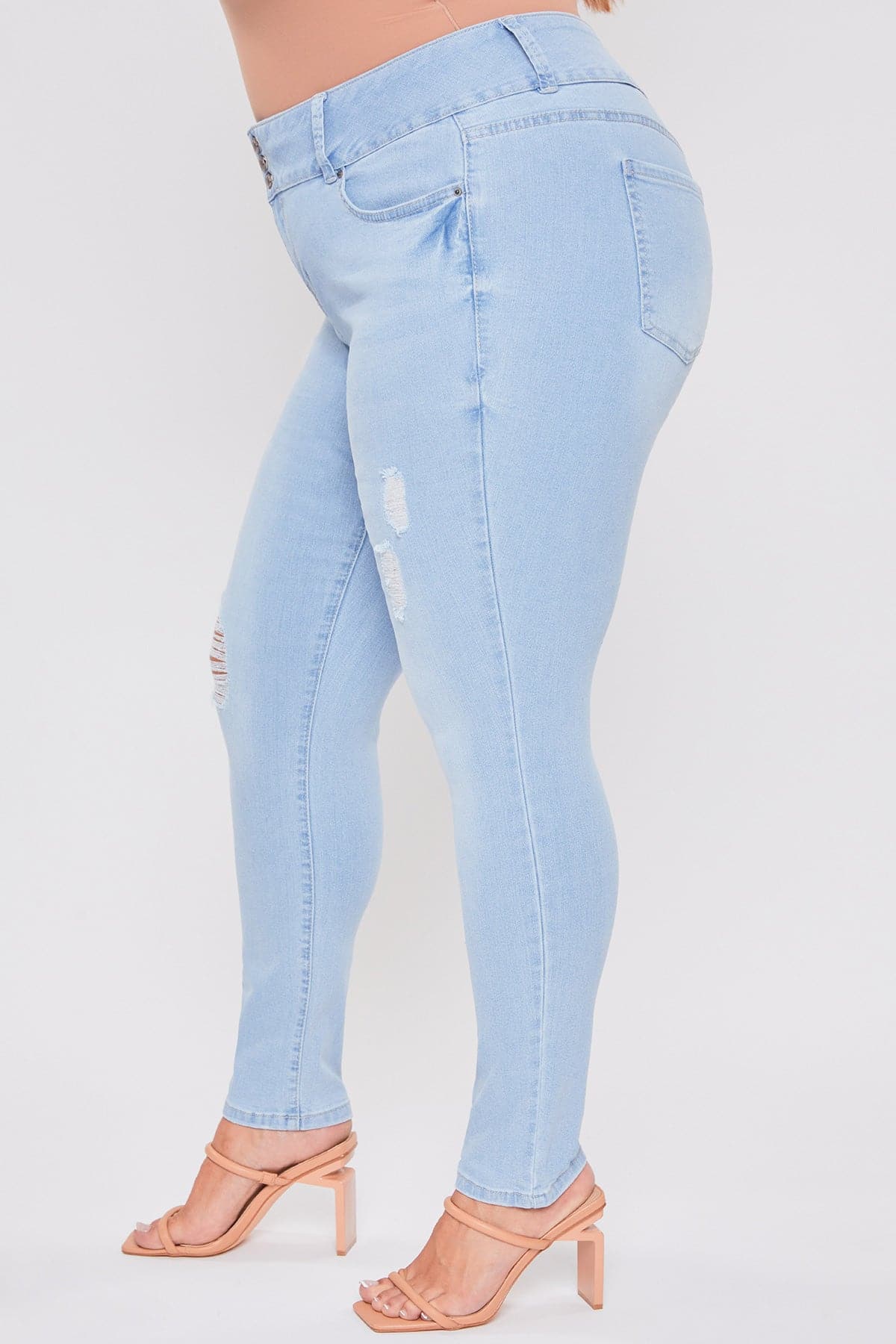 Essential Sustainable Distressed Skinny Jeans