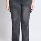 High Rise Wide Leg Skater Cargo Jeans