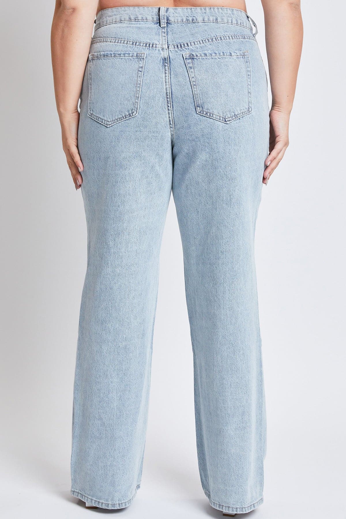 High Rise Relaxed Wide Leg Jeans