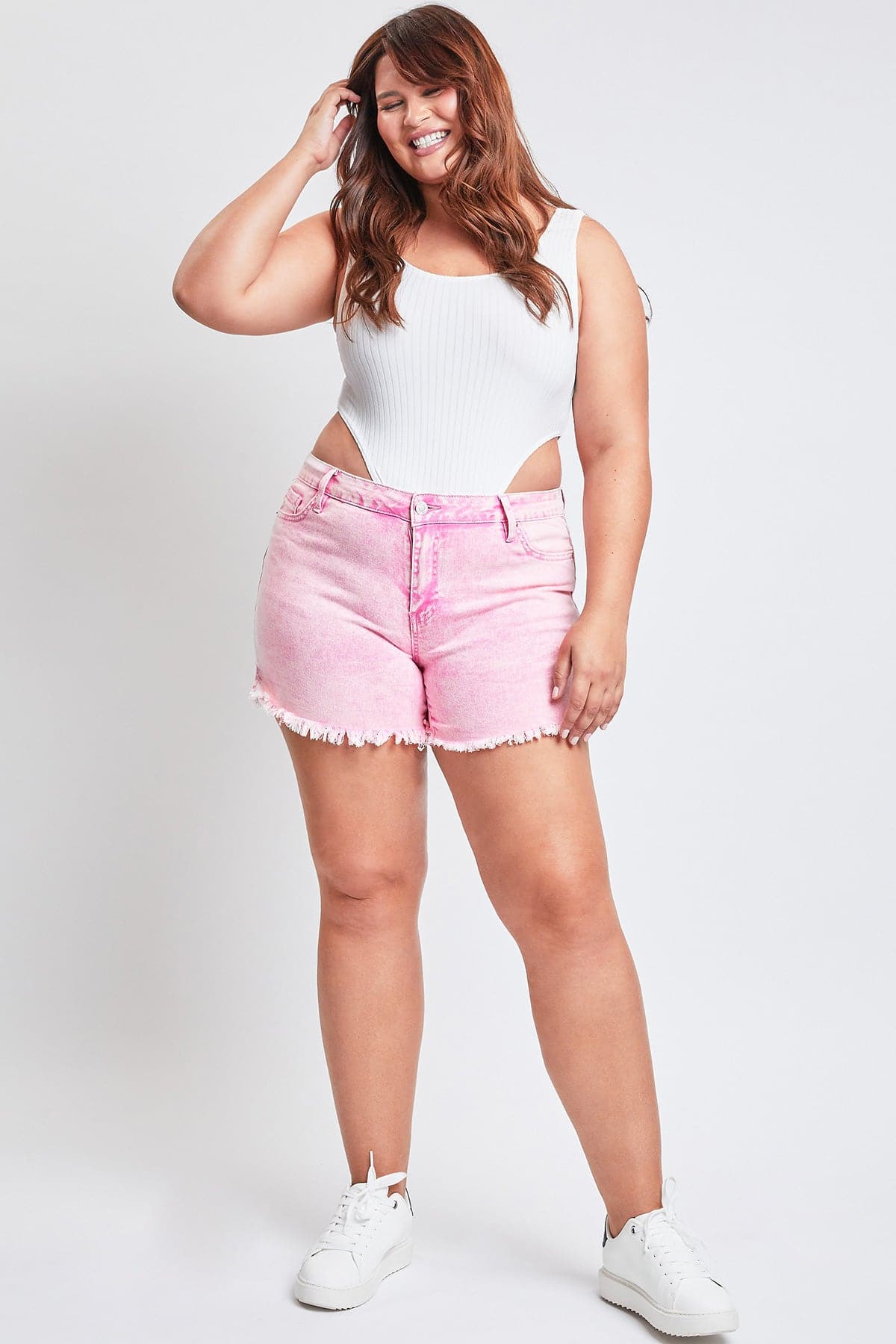 80's Acid Wash Mom Shorts