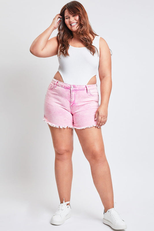 80's Acid Wash Mom Shorts