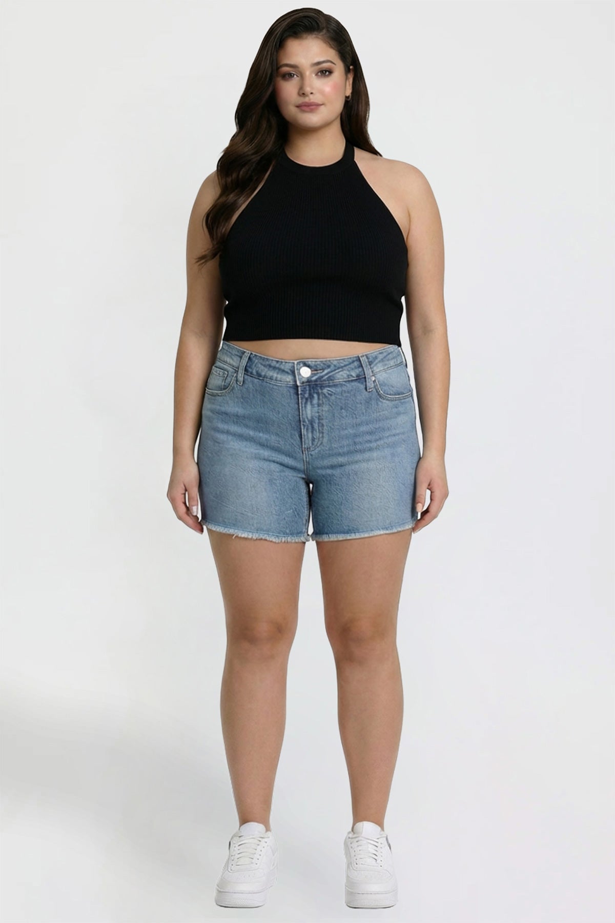 Luxe Short with Raw Hem