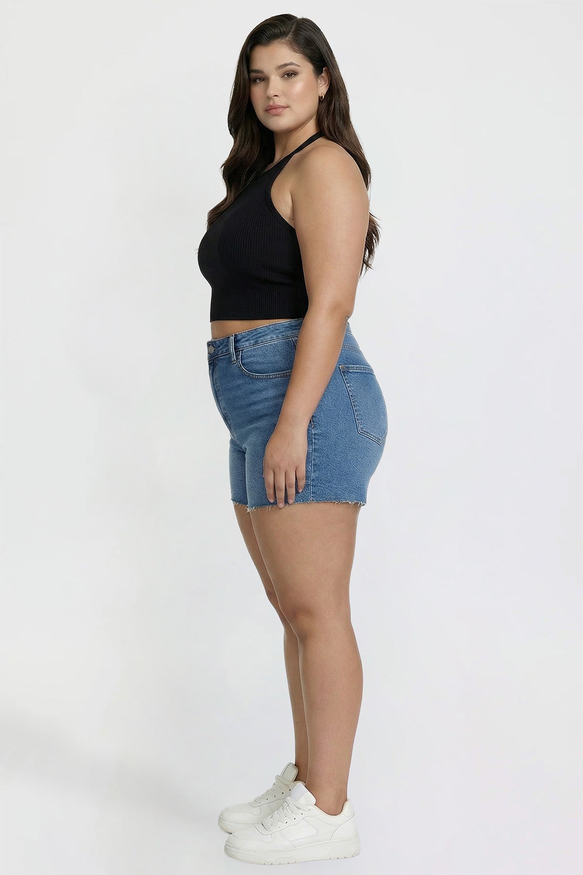 Luxe Short with Raw Hem