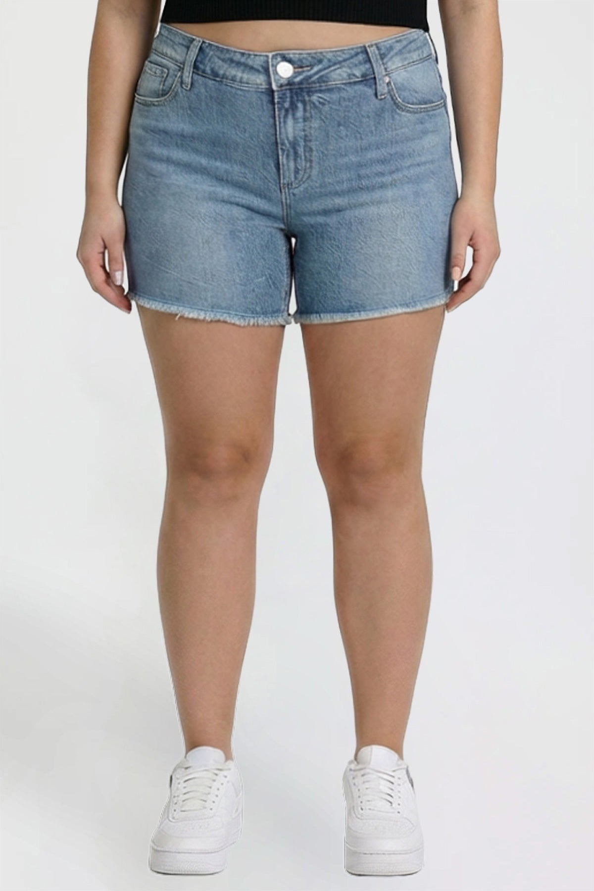 Luxe Short with Raw Hem