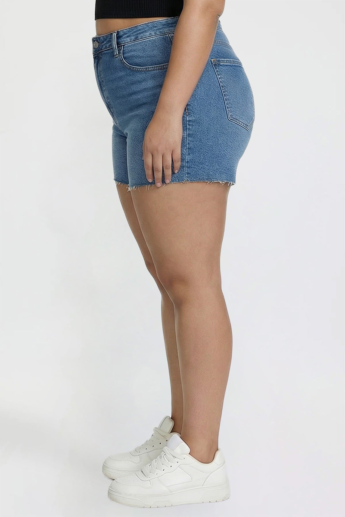 Luxe Short with Raw Hem