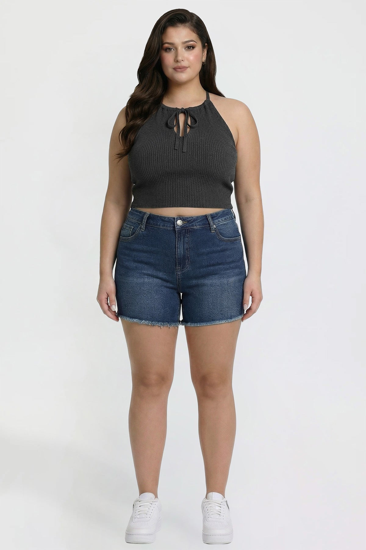 Luxe Short with Raw Hem