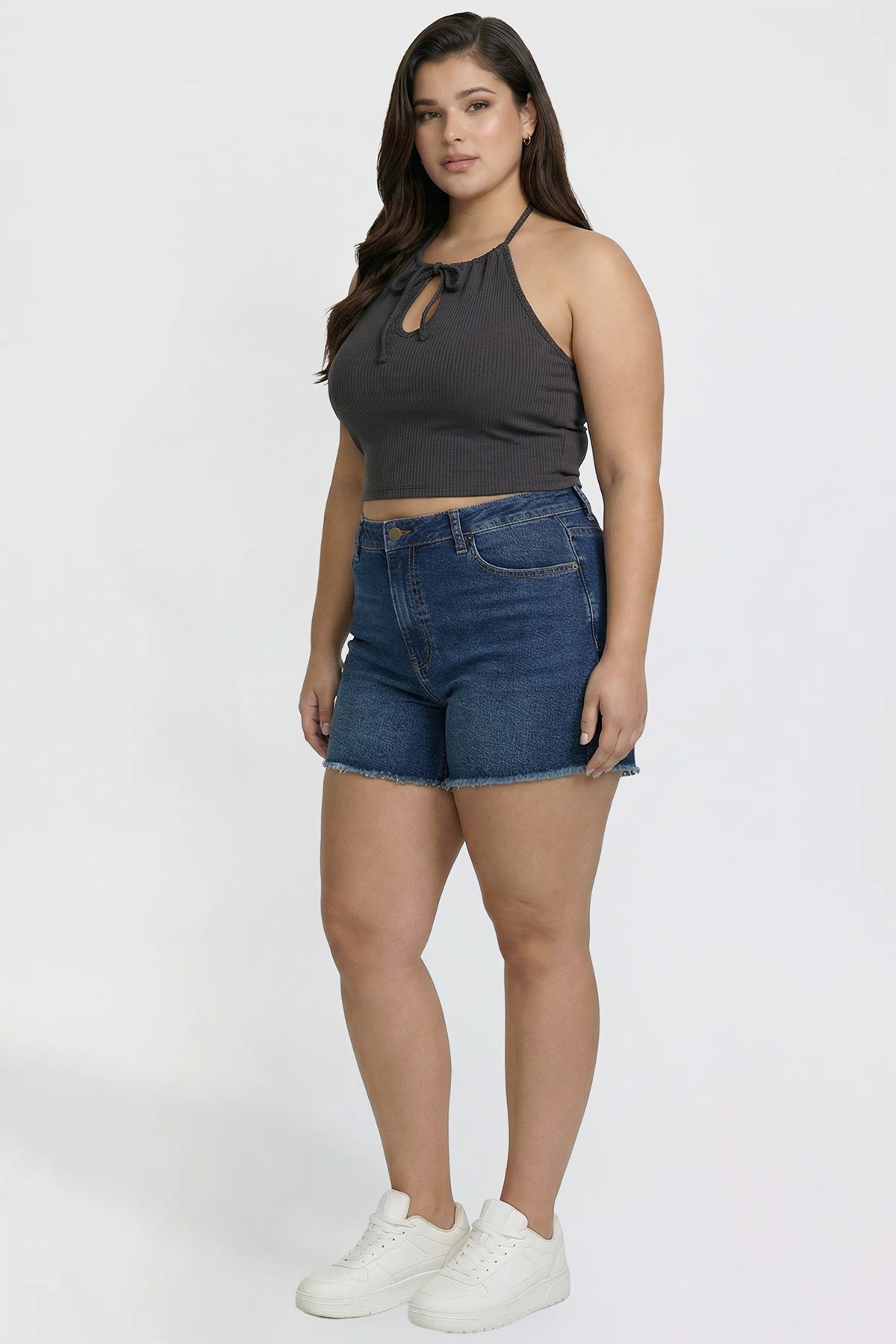Luxe Short with Raw Hem