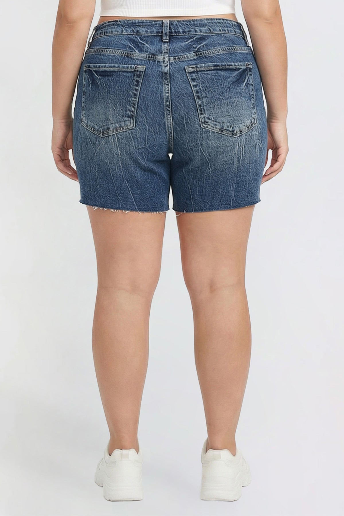 Luxe Long Short with Raw Hem