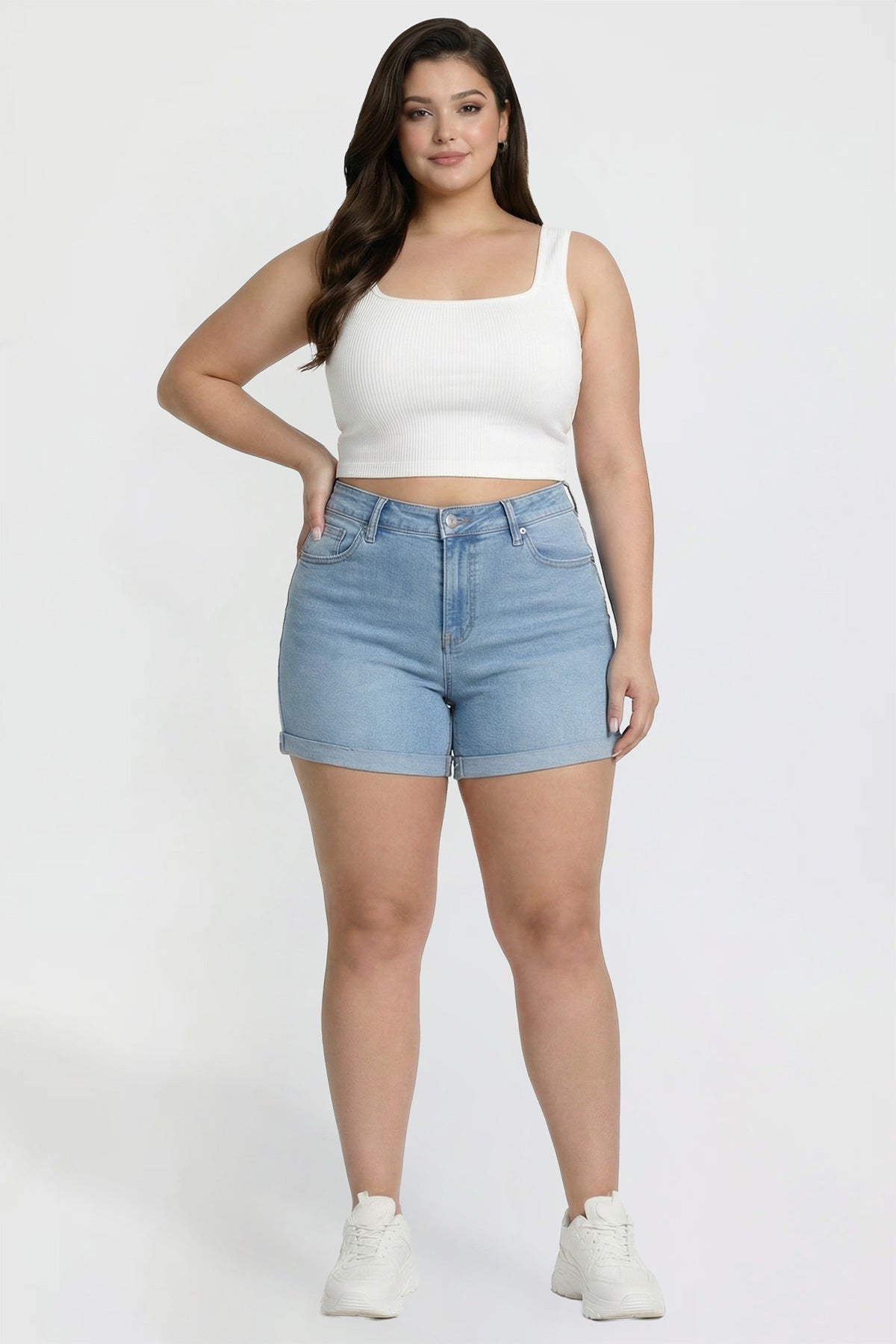 Cuff Hem Short
