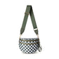 Frankie Oversize Double Zip Print Crescent Sling