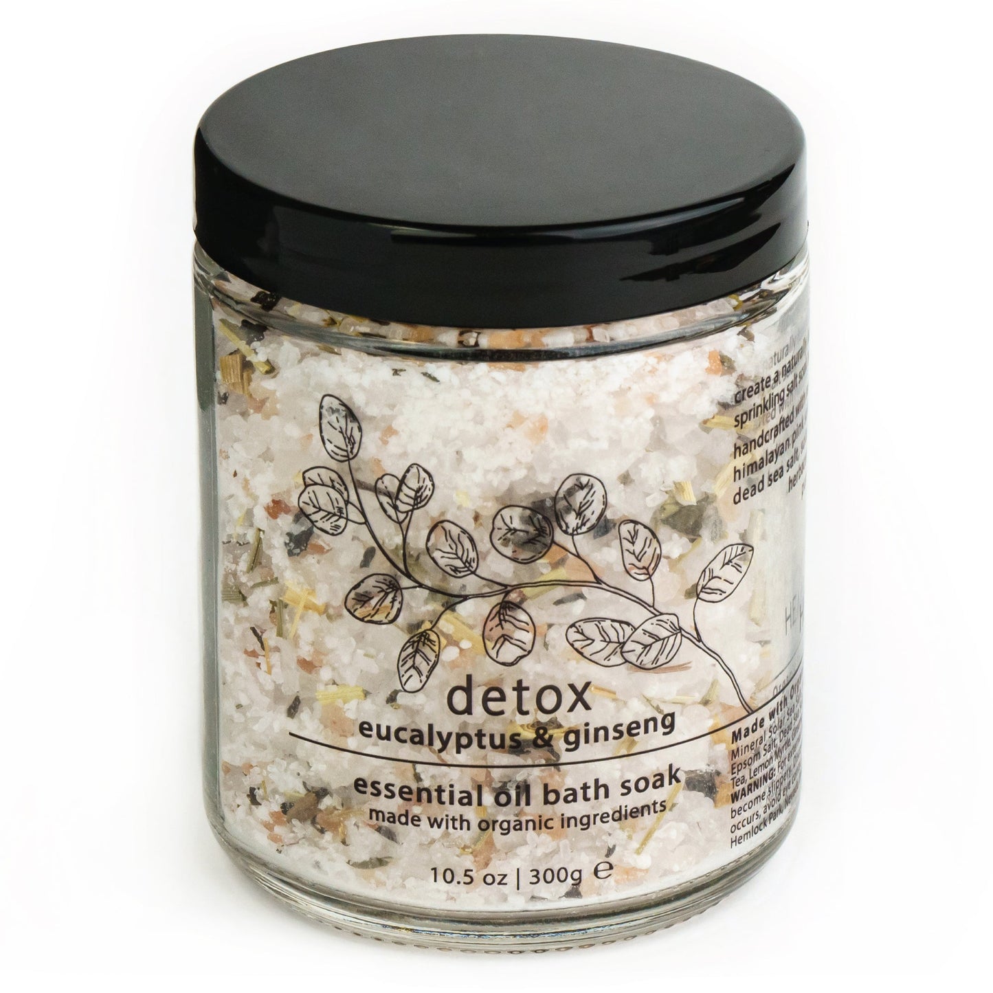 Detox Eucalyptus & Ginseng Essential Oil Bath Soak