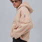 Exposed Seam Fleece Hoodie