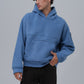 Exposed Seam Fleece Hoodie