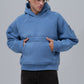 Exposed Seam Fleece Hoodie