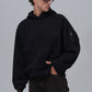 Exposed Seam Fleece Hoodie