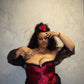 “Best Nightmare” Red Lace Corset