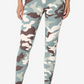 Military Camouflage High Rise Microfiber Full Length Leggings