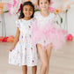 Fairy Princess 3/4 Sleeve Tutu Leotard