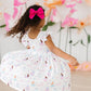 Fairy Princess Flutter Sleeve Twirl Dress