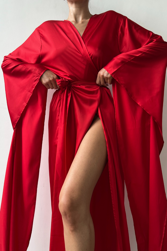 Flames Kimono Robe