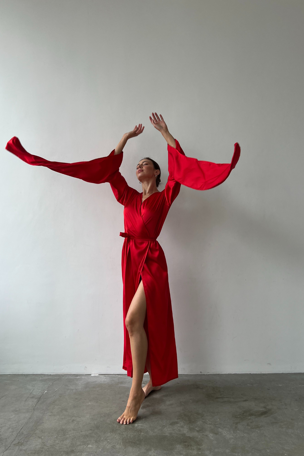 Flames Kimono Robe