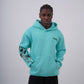 Floral Sleeve Embroidered Hoodie