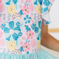 Floral Garden S/S Twirl Leotard