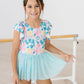 Floral Garden S/S Twirl Leotard