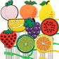 Fruity Straw Toppers
