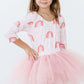 Fun & Flowers 3/4 Tutu Leotard