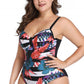 Floral Printed One Piece Swimsuit