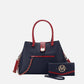 MKF Collection by Mia K. - Edith Vegan Leather Women Tote Bag With wallet